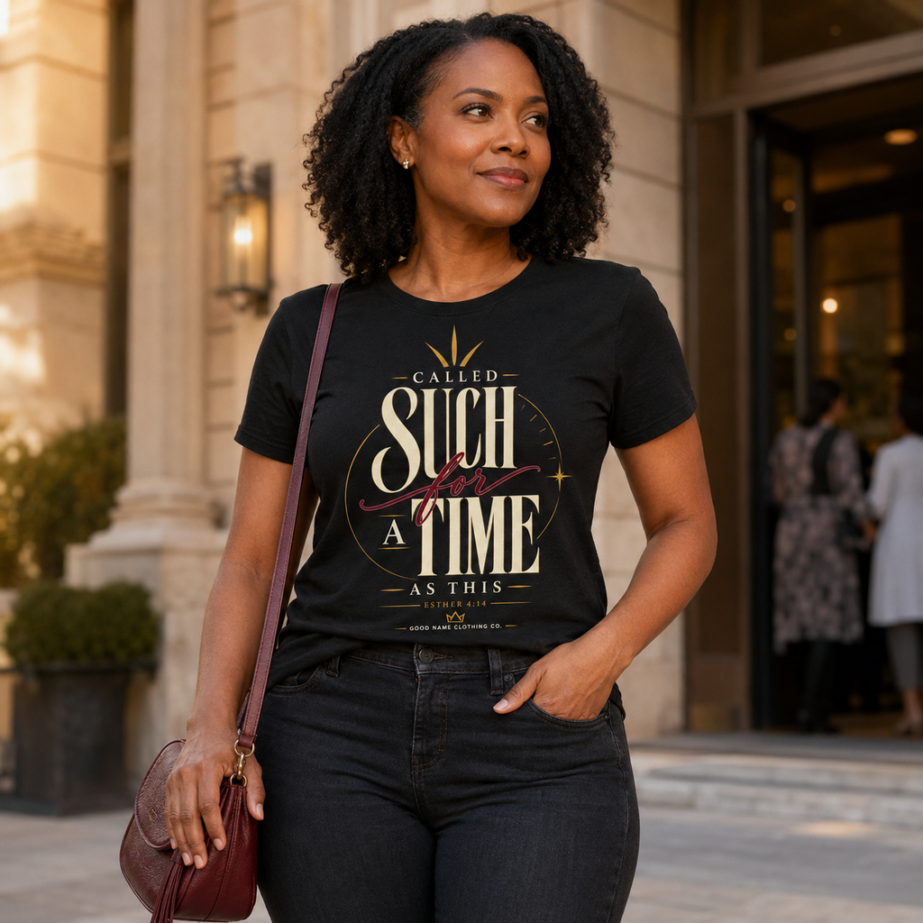 Called for Such a Time Women’s Christian Tee | Esther 4:14