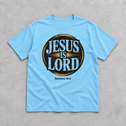 Jesus Is Lord Christian T-Shirt | Romans 10:9