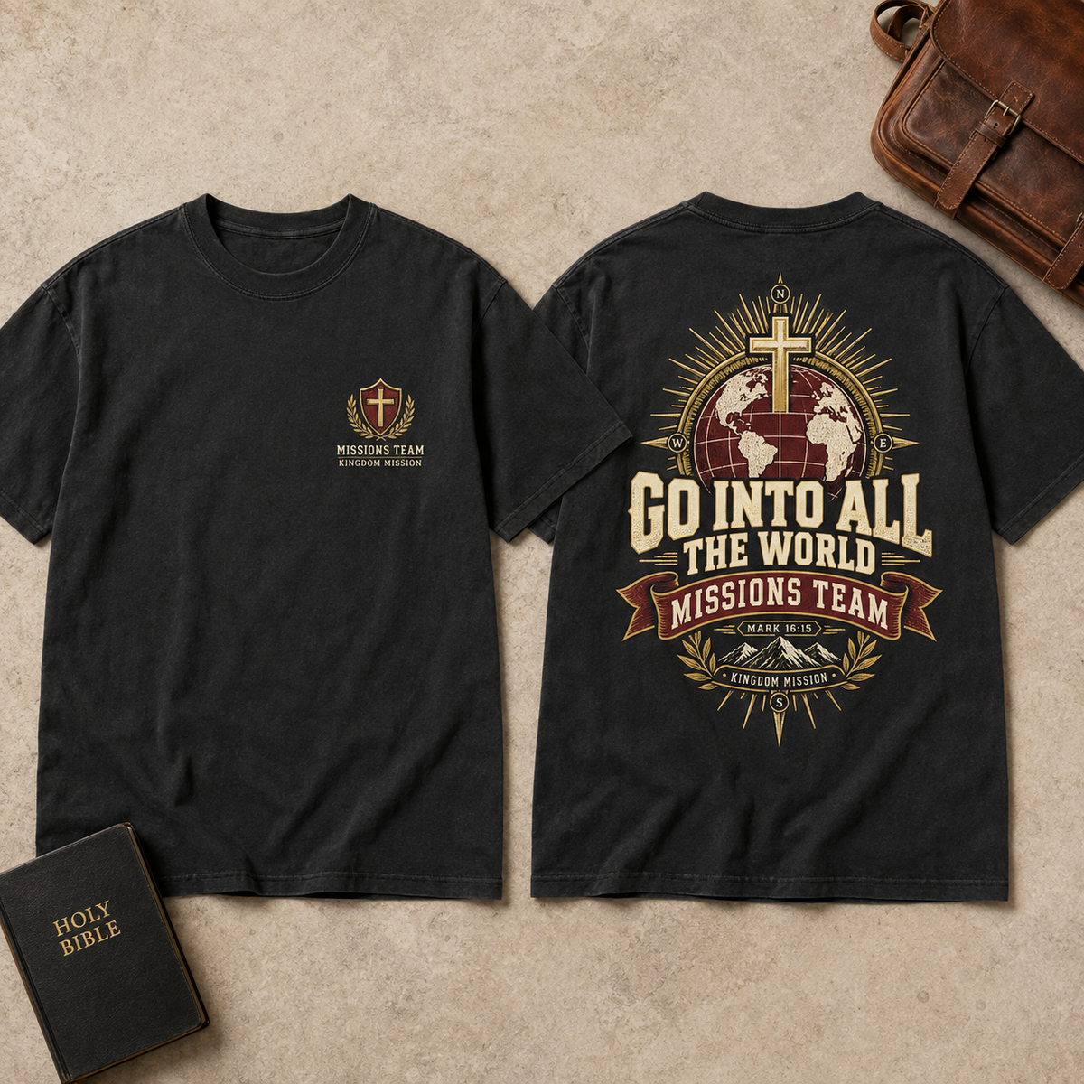 Go Into All the World Missions Team Tee