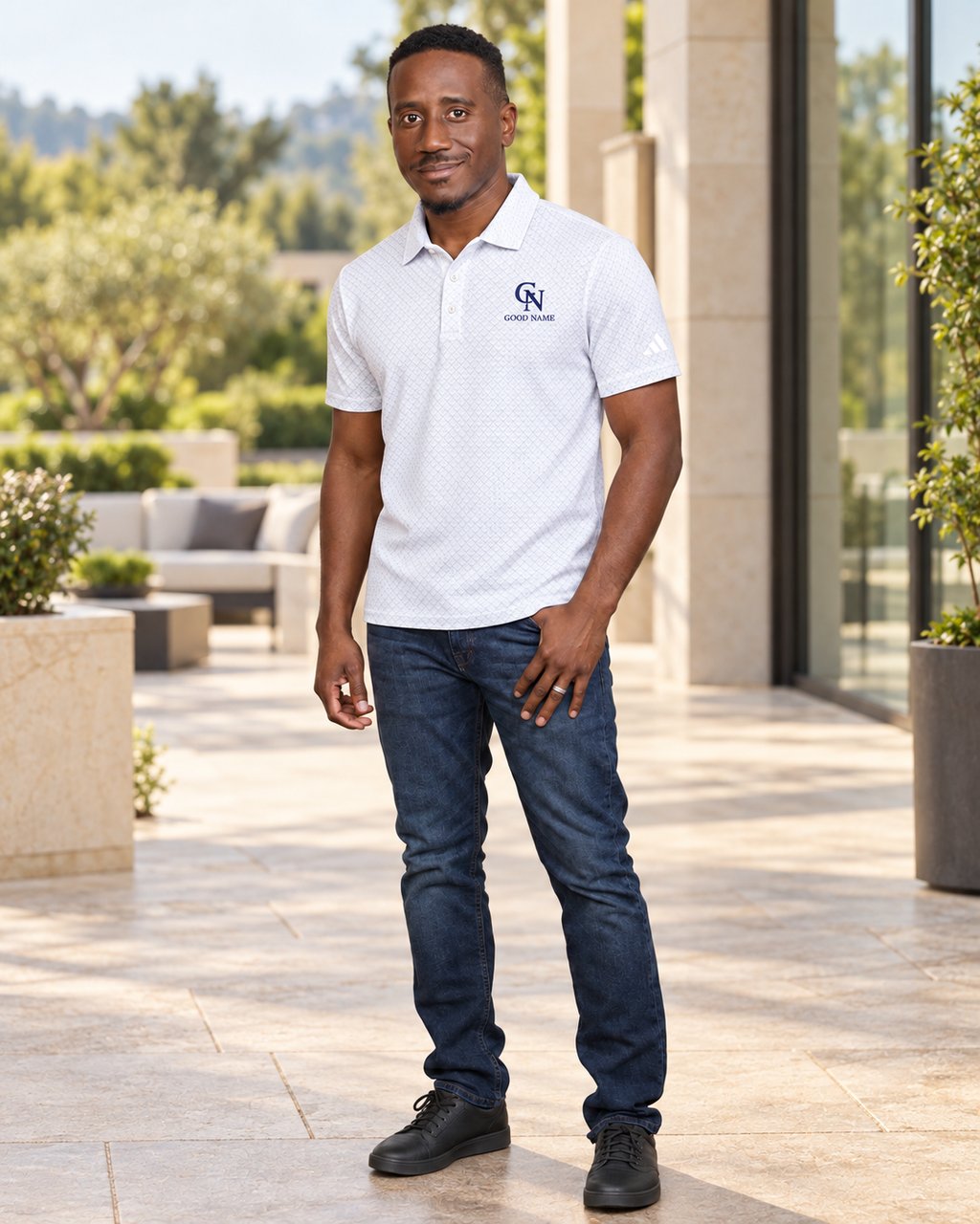 Good Name GN Premium Printed Polo