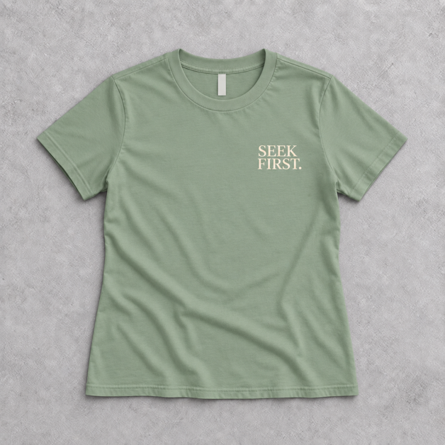 Seek First- Women's T-Shirt